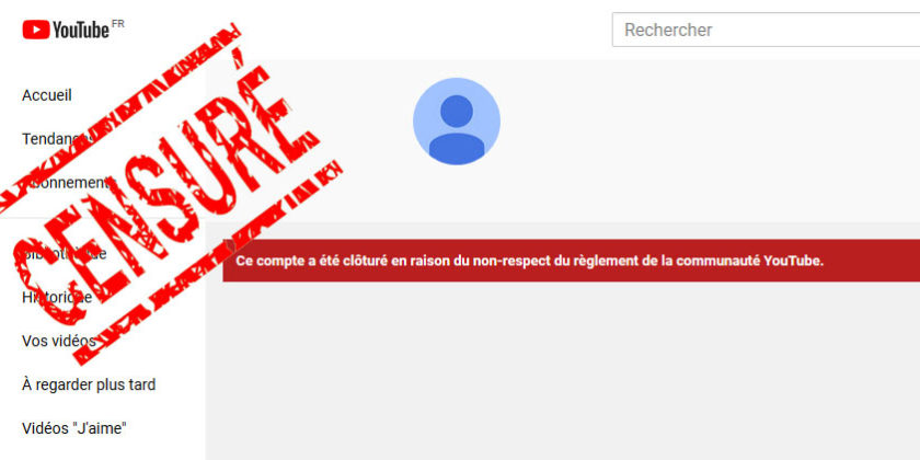 La Chaine Youtube Thana Tv Cloturee La Censure Continue